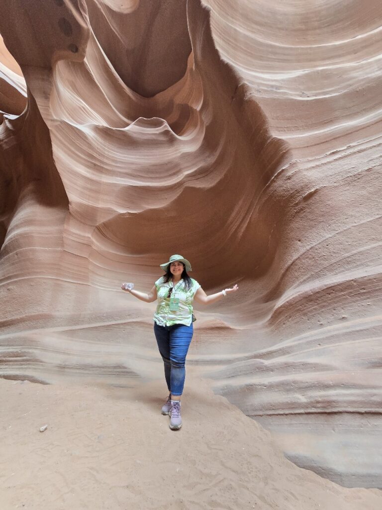 Luisa en el gran cañon